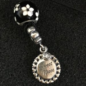 “Sweet niece” pandora dangle charm